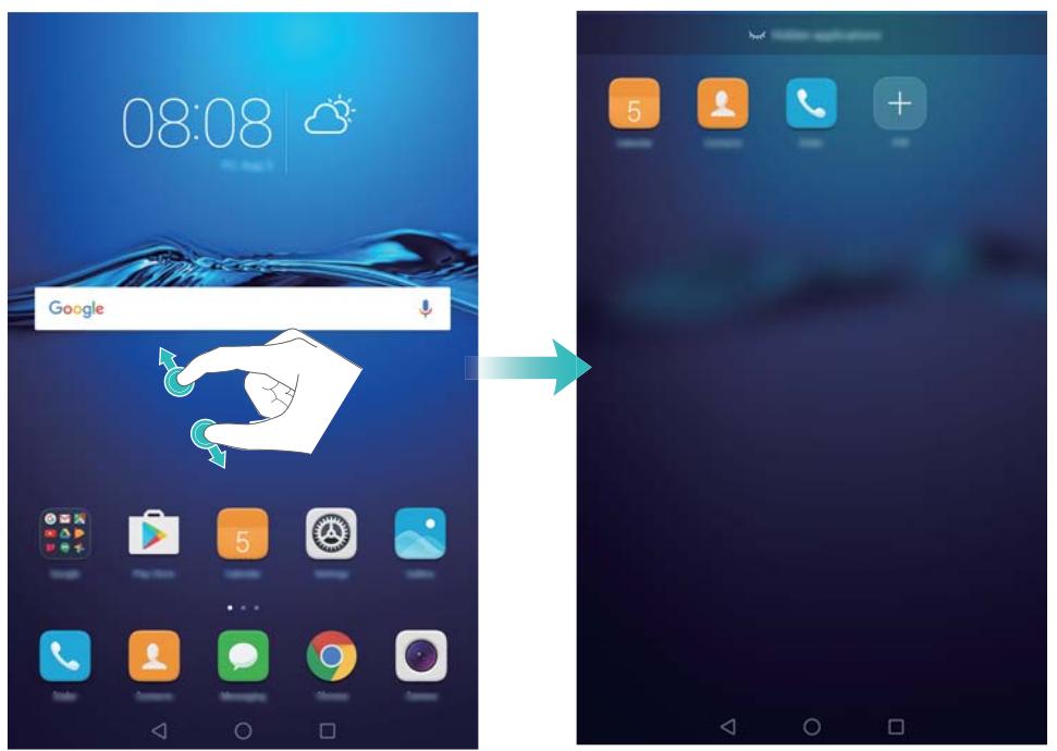 HUAWEI MEDIAPAD M3 LTE - Supprimer un widget ou une icône - 3