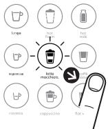 DELONGHI EN650.W - Programmation de la quantité - 2