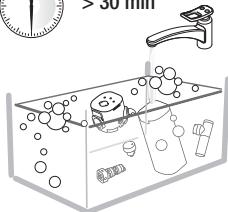DELONGHI EN650.W - Hand washing of Rapid Cappuccino SystemNettoyage manuel du système Rapid Cappuccino - 4