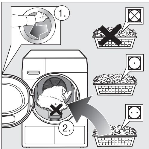 MIELE CTD260WP - Charger le linge - 1