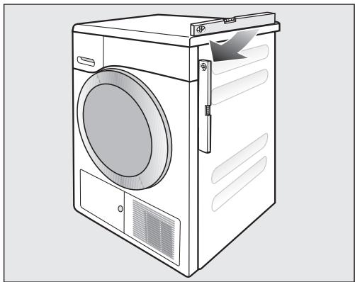 MIELE CTD260WP - Ajuster le sèche-linge - 1