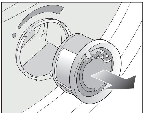 MIELE CTD260WP - Retirer / remplacer le flacon de parfum - 2