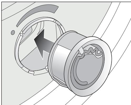 MIELE CTD260WP - Installation du flacon de parfum - 2