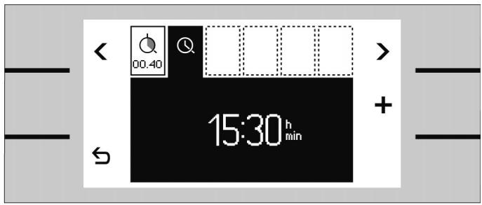 GAGGENAU BM 275-100 - Différer la fin du temps de cuisson - 1