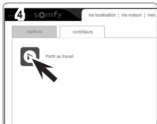 SOMFY lanceur scenario - Paramétrer le lanceur de scénarios - 11