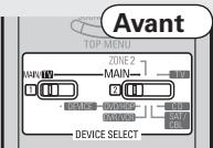 DENON AVR-1910 - Préparez la lecture. - 1