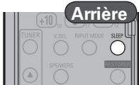DENON AVR-1910 - Pour annuler la minuterie sommeil - 2