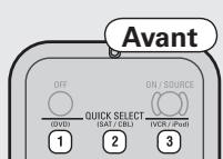 DENON AVR-1910 - Mémorisation des réglages - 1