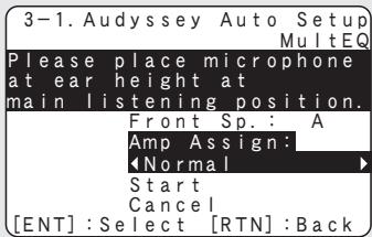 DENON AVR-1910 - Changement de l'attribution d'amplificateur (amp assign) - 2