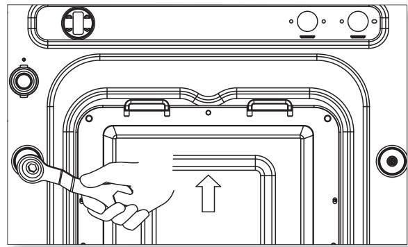 DAEWOO DWC-LCD1412S - Retrait des boulons de transport - 2