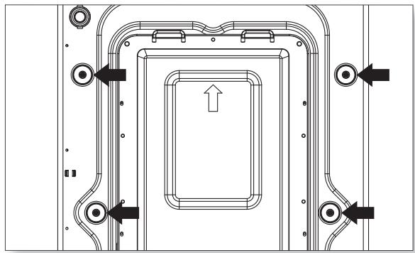 DAEWOO DWC-LCD1412S - Retrait des boulons de transport - 1