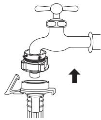 DAEWOO DWC-LCD1412S - Cas d'un robinet sans filetage - 5