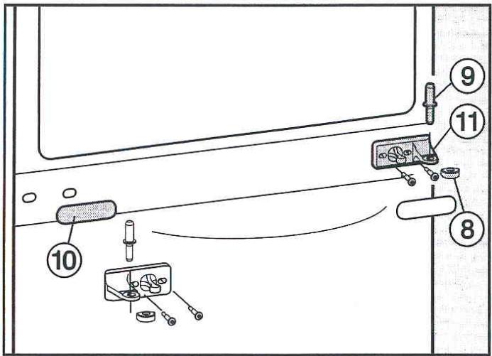MIELE KWTN14826SDEED - Retirer la porte inférieure : - 1