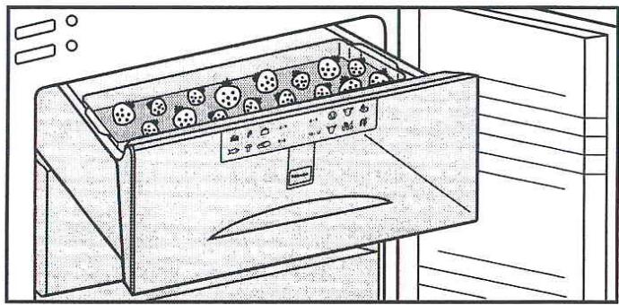 MIELE KWTN14826SDEED - Utiliser les tablettes de congélation - 1