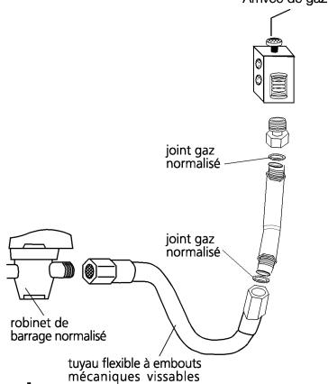 LEISURE RMC1OFRKPC - Raccordement au gaz - 1