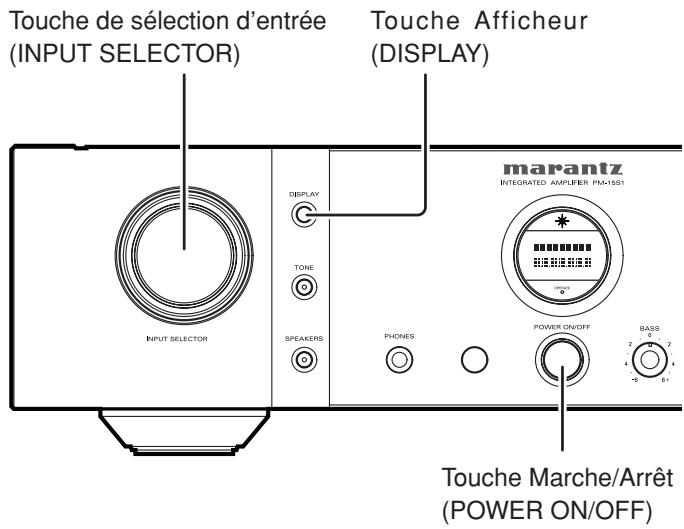 MARANTZ PM-15S1 - Comment utiliser la LAMPE d'eclairage - 6