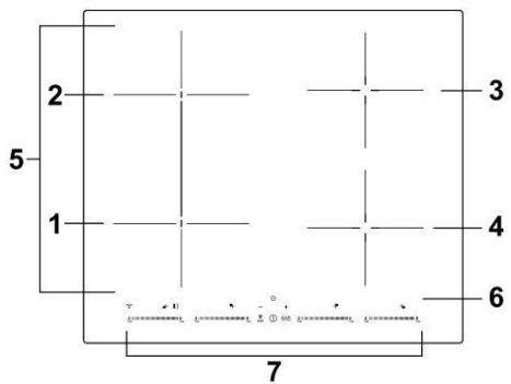 ROSIERES RTPS64MCTTWIFI - Top View - 1