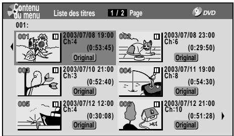 TOSHIBA DR-1 CHROME - Pendant l'arrêt ou la lecture, appuyez sur CONTENT MENU. - 2