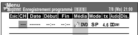 TOSHIBA DR-1 CHROME - Pendant l'arrêt, appuyez sur REC MENU. - 2