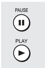 TOSHIBA DR-1 CHROME - Reprenez la lecture en appuyant sur PAUSE ou PLAY. - 1