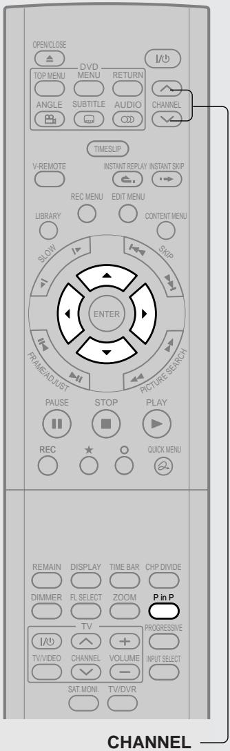 TOSHIBA DR-1 CHROME - Regarder une émission TV dans la fenêtre secondaire (lecture p in p) - 1