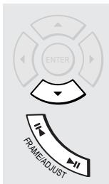 TOSHIBA DR-1 CHROME - Appuyez sur ∇ pour sélectionner "status", appuyez ensuite sur ADJUST pour sélectionner "on". - 1