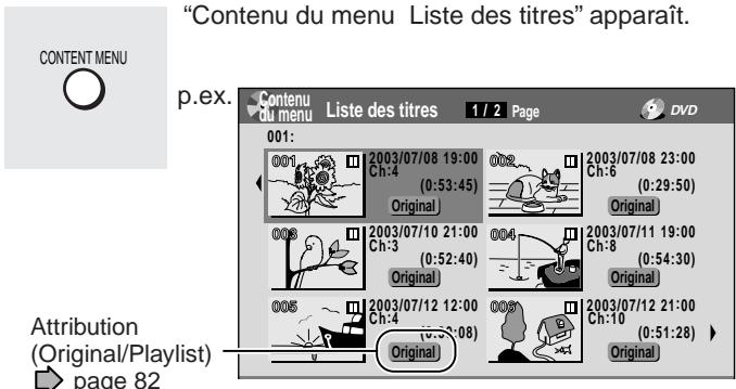 TOSHIBA DR-1 CHROME - Lecture du contenu enregistré - 2