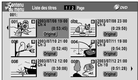 TOSHIBA DR-1 CHROME - Pendant la lecture ou l'arrêt, appuyez sur content MENU. - 2