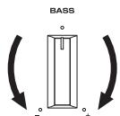 YAMAHA RN-500 - Réglage des commandes BASS et TREBLE - 2