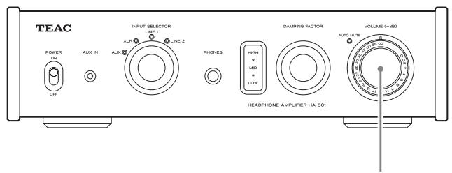 TEAC HA-501 B BLACK - Fin de la coupure automatique du son - 1