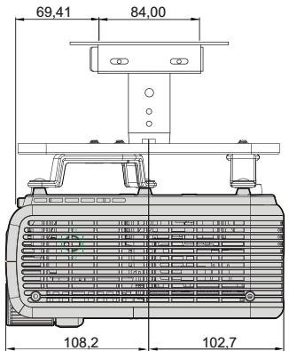 BENQ MP615P - Installation au plafond - 3
