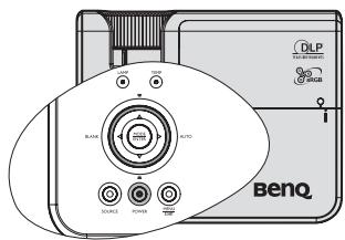 BENQ MP615P - Arrêt du projecteur - 3