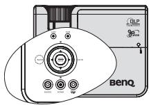 BENQ MP615P - Masquage de l'image - 1