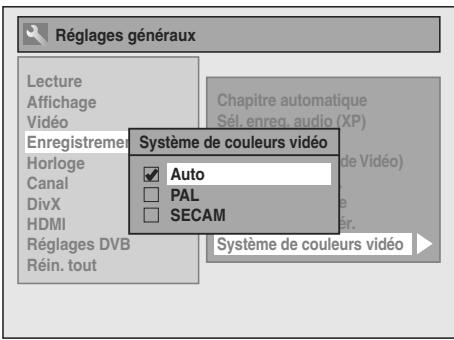 TOSHIBA RD-XV49DT - Système des couleurs vidéo - 1