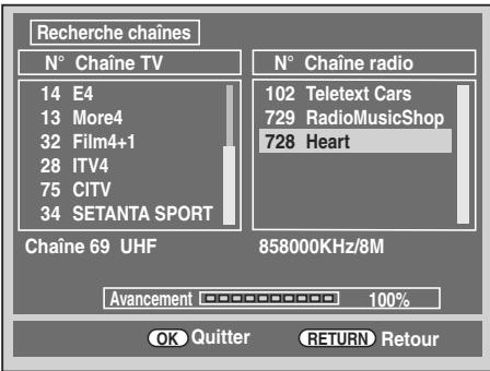 TOSHIBA RD-XV49DT - Mise au point automatique (DVB) - 2