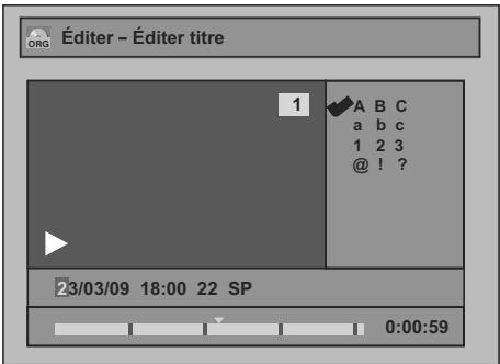 TOSHIBA RD-XV49DT - Édition du nom du titre - 7