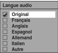 TOSHIBA RD-XV49DT - Langue audio (par défaut: original) (DVD uniquement) - 1