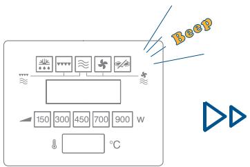 SCHOLTES MWI 243 XA - SEQUENCE AUTOMATIQUE DE DECONGELATION ET DE CUISSON - 13
