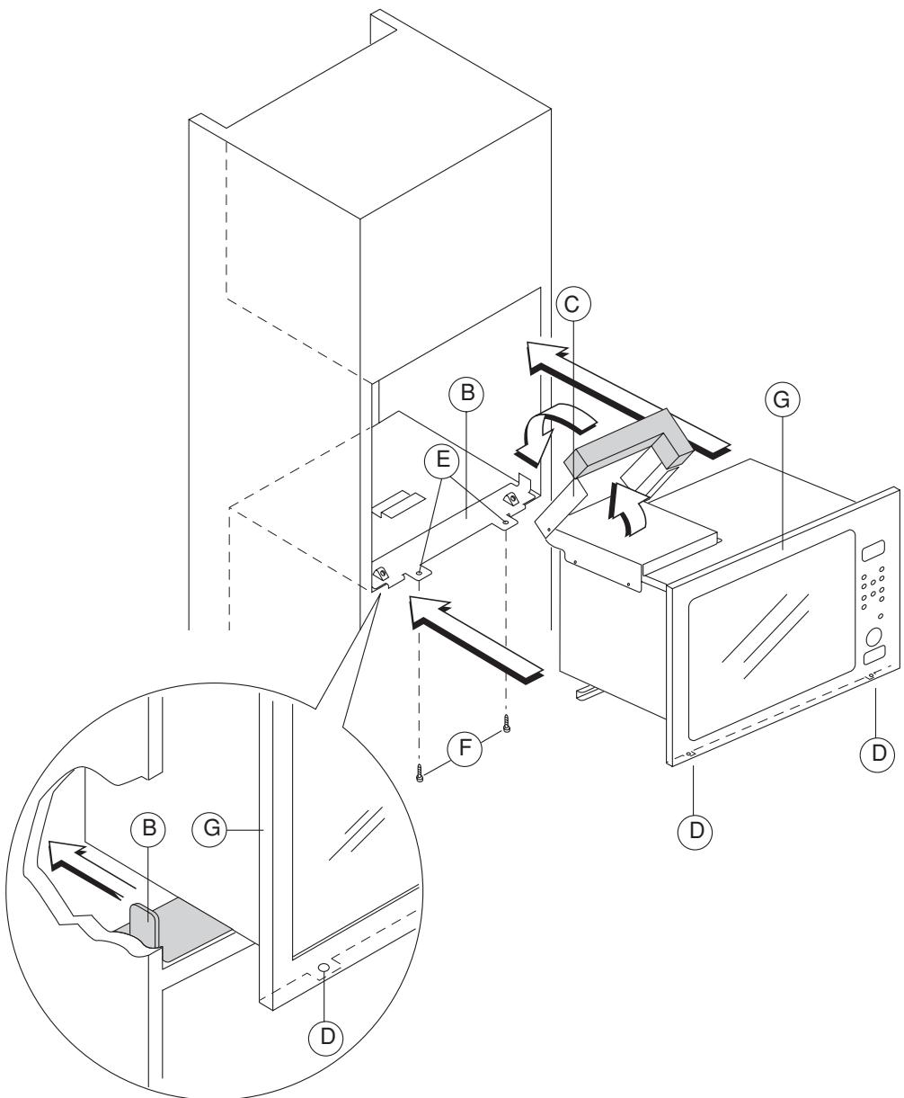 SCHOLTES MWI 243 XA - INSTALLATION DANS UN MEUBLE - 4