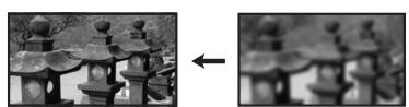 VIEWSONIC NC - Réglage fin de la taille et de la netteté de l'image - 3