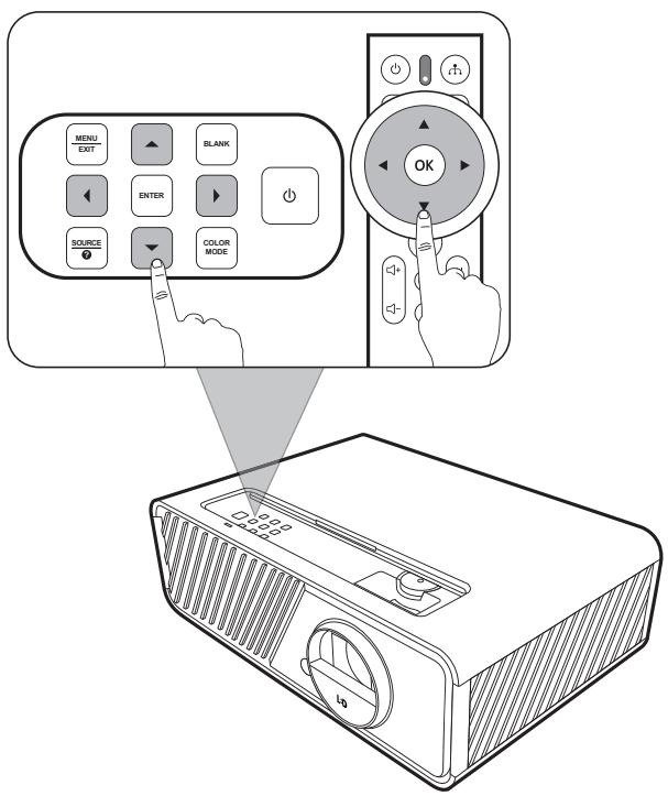 VIEWSONIC NC - Correction trapézoidale - 2