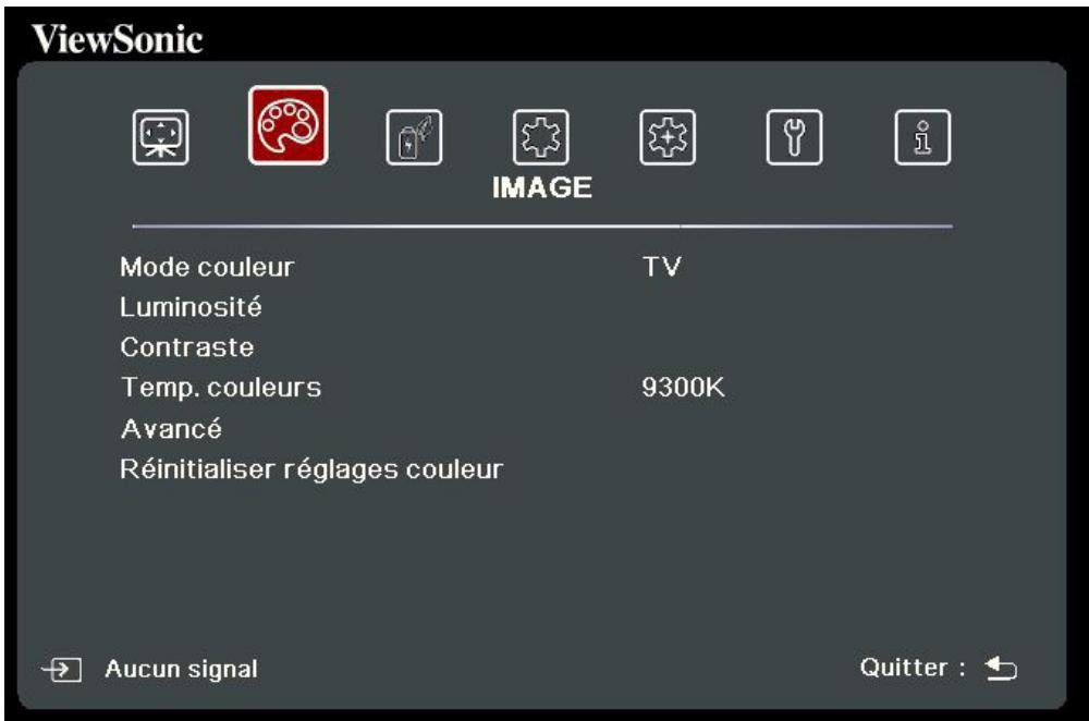 VIEWSONIC NC - Menu IMAGE - 1