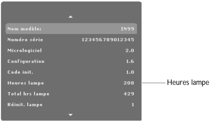 INFOCUS IN2106 - Avertissement : - 1