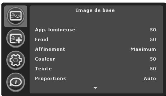 INFOCUS IN2106 - Utiliser les menus - 2