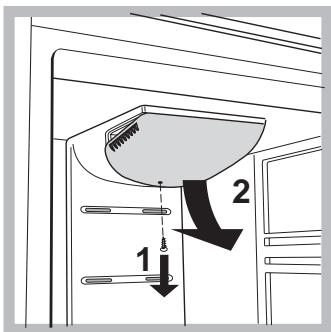 HOTPOINT-ARISTON 4D DX/HA - Remplacement de l'ampoule déclairage - 1