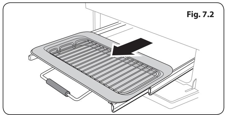 DARRY FALCONMAXI CUISINIERECDL110 - Retrait du Gril coulissant - 1