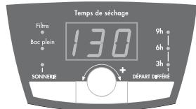 VEDETTE VSF8523BLANC - - Programmes de séchage manuel - 2