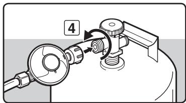 WEBER GENESIS E-330 GBS NOIR - Avertissement: vérifie que le robinet ou le détendeur de la bouteille de gaz est fermé. - 3