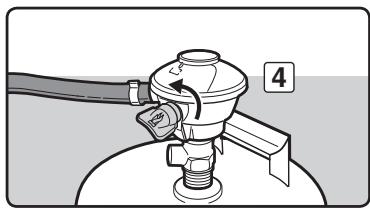 WEBER GENESIS E-330 GBS NOIR - AVERTISSEMENT: n'allumez pas les réchauds pendant la verification de l'étanchéité. - 4