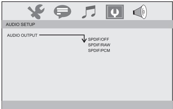 TAKARA DIV 110R - Configuration audio - 1